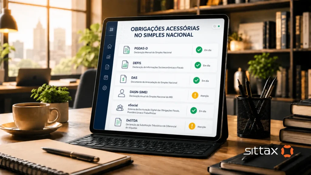 Obrigações Acessórias Simples Nacional 2026